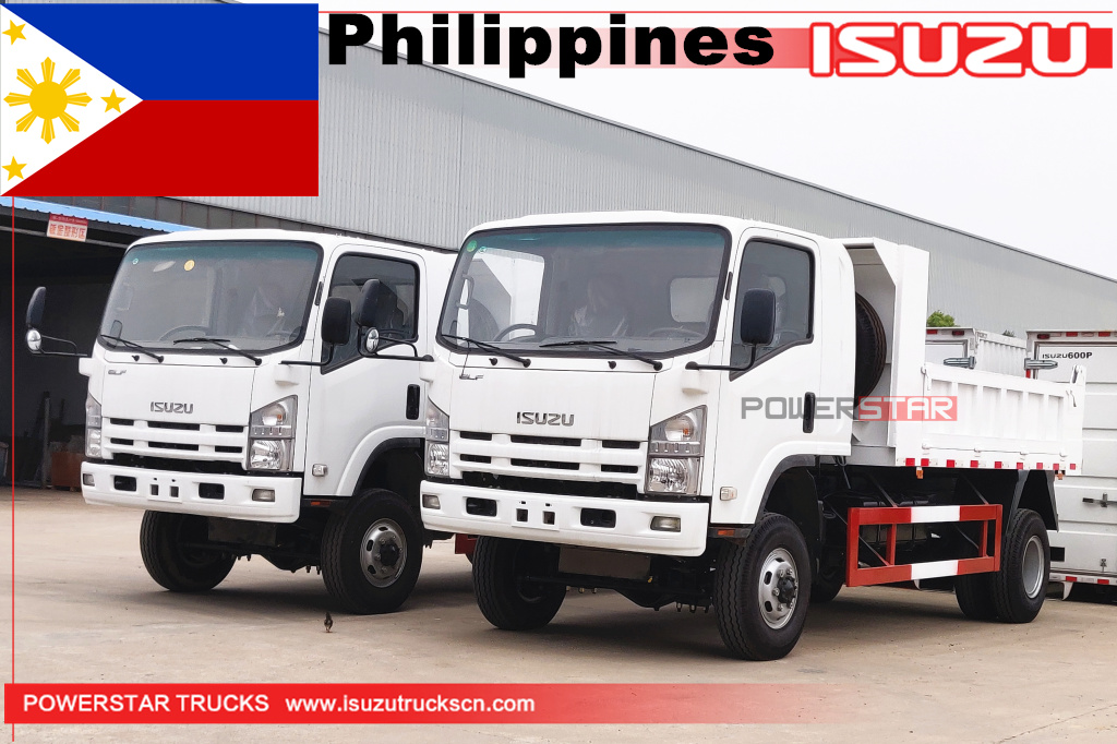 الفلبين - 2 وحدة 4x4 ايسوزو مصغرة تفريغ الشاحنات