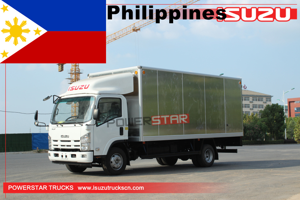 الفلبين - 1 وحدة ايسوزو ألومنيوم لنقل البضائع فان شاحنة
