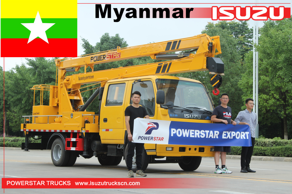 ميانمار - 1 وحدة ISUZU Manlifter Truck
