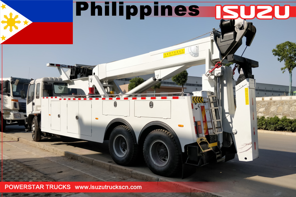 الفلبين - 1 وحدة الثقيلة هادم شاحنة جر شاحنة ايسوزو fvz
