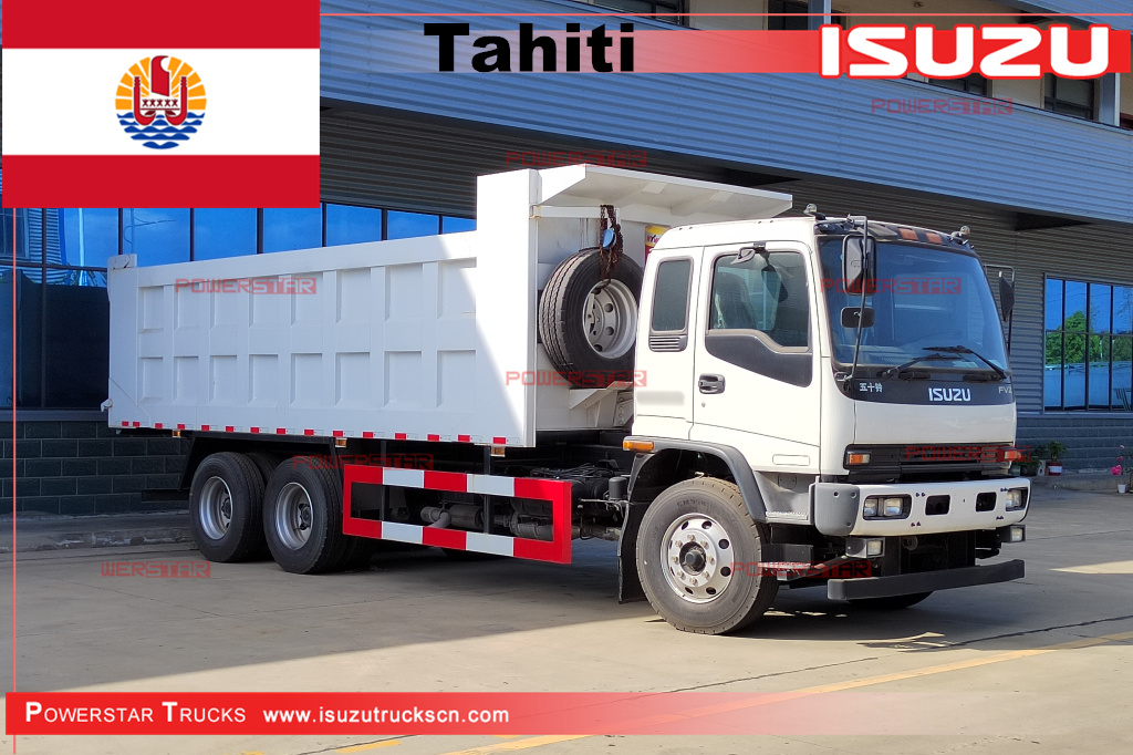 Tahiti- ISUZU FVZ 10wheels Dump Tipper Trucks
